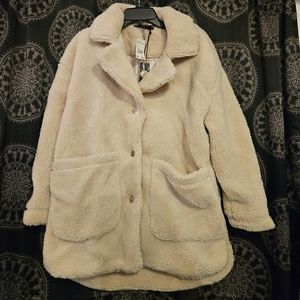 Fuzzy Light Pink Jacket